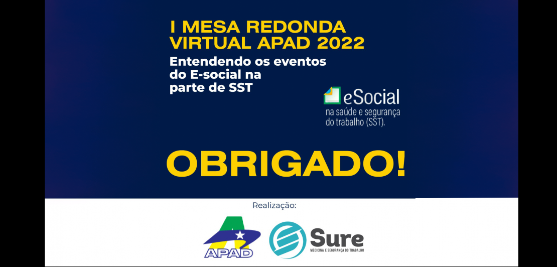 Representantes das empresas associadas participam em bom número da I Mesa Redonda Virtual APAD 2022