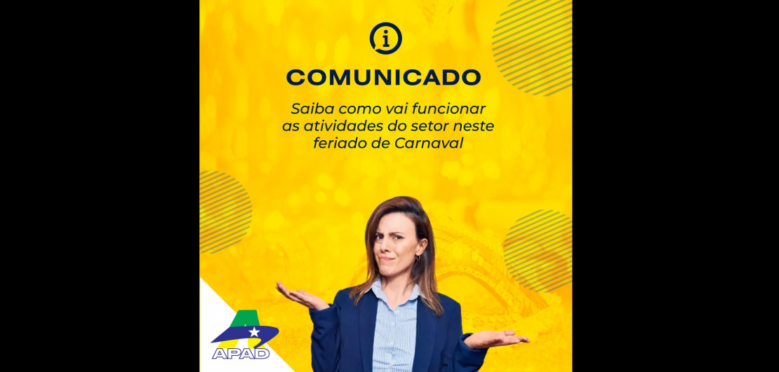 Comunicado: confira a jornada de trabalho divulgada para o feriado