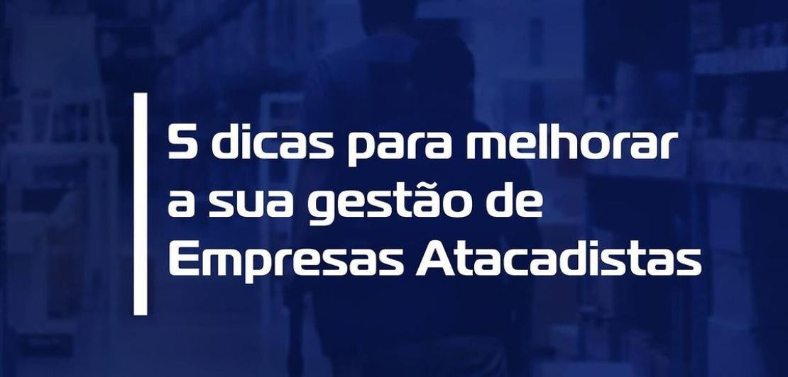 Empresas Atacadistas: 5 dicas para melhorar a sua gestão.